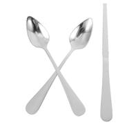 LABRIMP Utensili da Cucina in Acciaio con Cucchiai e Coltello da Pompelmo Spesso Ergonomico Lame Seghettate per Taglio Facile Kiwi Dessert e Frutta Varia