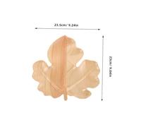 LABRIMP Vassoio Forma Foglia Ciotola per Frutta e Snack Piatto Decorativo Piccolo per Dolci e Aperitivi Robusto e Versatile e Feste