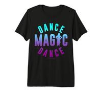 Labryrinth Dance Magic Dance Silhouette Retro Fantasy Movie Maglietta Premium