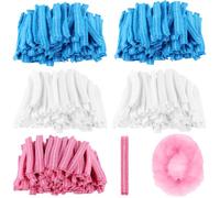 Labs Hair Covers, 500 pz Retine per capelli usa e getta, Cappuccio elastico per capelli, Cappucci per capelli non tessuti traspiranti, 50,8 Cm/20 tappi monouso Bouffant, Cappucci antipolvere di vari