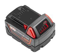 LabTEC Batteria M18, 18 V, 5500 mAh Ricambio per Milwuakee M18 M18b 48-11-1850 48-11-1840 48-11-1815 48-11-1820 48-11-1852 482 48-10 1-1822 utensili elettrici senza fili