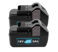 LabTEC BSL1830, batteria al litio da 18 V, 5000 mAh/5 Ah, ricambio per batteria Hitachi 18 V, BSL1815 BSL1815X BSL1815S BSL1830 BSL1830C 330067 330068 330139 30557 3057 9782 DS 18DJL - Batteria per