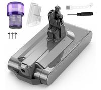LabTEC V11 Batteria agli ioni di litio per Dyson, 25,2 V 3900 mAh Batteria di ricambio per V11 (tipo vite) SV14 Absolute senza fili con LED + filtro + spazzola + vite (non adatta per modelli con