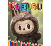 Labubu Colouring book Official: 110 Pages of Labubu Coloring Fun for Kids, Teens & Adults, Double-sided printing with bonus pages: Maze, Spot the ... Draw Your Own Labubu & Cut-out Memory Game