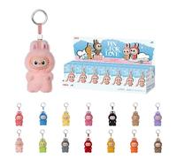 Labubu The Monsters Pin for Love Series Vinyl Plush Pendant (N-Z) Sealed Case (14 Blind Box)