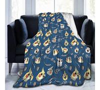 LaBuyGVT Coperta in pile Cockatiel Fuzzy Warm s per biancheria da letto invernale divano e peluche casa riscaldamento decorazione idea regalo coperta