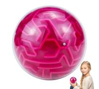 Labyrinth Ball - Magic Brain Teaser Puzzle a sfera per bambini, adolescenti, adulti, gioco educativo 3D per messa a fuoco e logica, giocattolo manuale per labirinti per studenti, apprendimento a casa