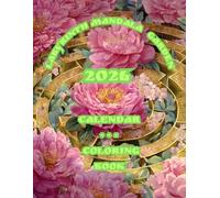 Labyrinth Mandala Garden 2026: Calendar +++ Coloring Book 1+1 !