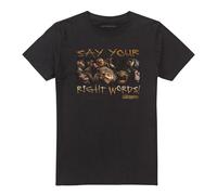 LabyrinthSay Your Right Words Maglietta Adulto Unisex (TV21879)