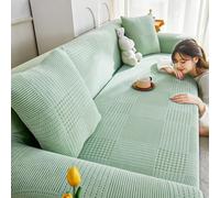 Labzaa Copridivano 3 Posti, Copridivano Elasticizzato, Copri Divano 2/3/4/5 Posti, Copridivano AntiGraffio Gatto, Copridivano con Braccioli Antimacchia Lavabile Antiscivolo D 5 Seat 305~360cm