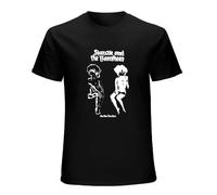 LABZAADGUK Street T-Shirt Siouxsie And The Banshees White Eve MensGraphic Printed Top for Men Black L