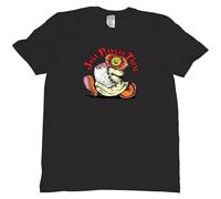 LABZAADGUK Unisex T-Shirt Mr Natural Just Passin Thru hirt Black 3XL