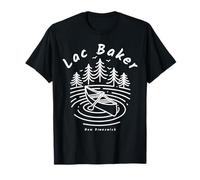 Lac Baker New Brunswick Canada Maglietta