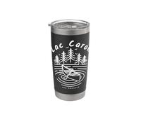 Lac Caron, New Brunswick, Canada Bicchiere termico in acciaio inox doppia parete