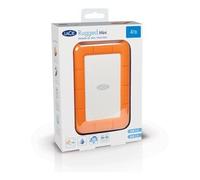 LaCie Rugged Mini disco rigido esterno 2 TB 5400 Giri/min Micro-USB B 3.2 Gen 1 (3.1 Gen 1) Arancione, Argento Lacie