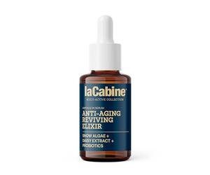 laCabine Anti-Aging Reviving Elixir Serum | Siero anti-età che riduce le rughe, il tono della pelle non uniforme e la mancanza di luminosità | Con Alghe della Neve, Fiori di Margherite e Probiotici