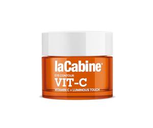 laCabine Contorno Occhi Vitamina C - Idrata e Illumina lo Sguardo | Riduce Segni di Stanchezza e Occhiaie | Effetto Luminoso | 15 ml