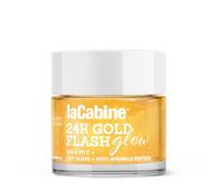 laCabine Crema 24K Gold Flash 50ml - Effetto Glow Immediato con Particelle d’Oro, Vitamina C e Attivi Energizzanti, Tensore Illuminante e Antiossidante