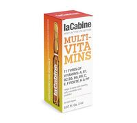 laCabine Multivitamins Fiale 1x2 ml | Fiale multibenefiche per una pelle sana, liscia, nutrita e giovane | Formulate con 11 tipi di vitamine