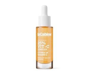 laCabine Siero Viso Vitamina C 25% Advanced 30 ml - Complesso Vitamina C ad Alta Concentrazione | Azione Antiossidante e Illuminante | Pelle Più Luminosa e Uniforme