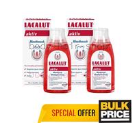 Lacalut Aktiv Couthwash Healthy Gums Strong Teeth Everyday Support 300 ml con...