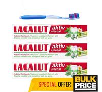 Lacalut Aktiv Herbal dentifricio per rinforzare denti e gengive 75 ml