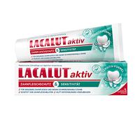 LACALUT Crema dentale attiva protezione e sensibilità, dentifricio da 75 ml per denti sensibili, protezione e rafforzamento delle gengive, dentifricio per denti sensibili, 1 x 75 ml