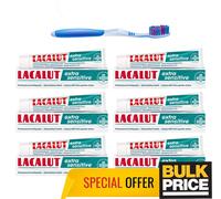 Lacalut dentifricio extra sensibile cura delicata per gengive e denti sani co...
