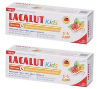 LACALUT Kids Dentifricio 2-6 Anni 2x55 ml