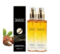 Lacca chiara Leave-in per capelli secchi e crespi, con olio di jojoba e burro di karitè, districa, nutre e idrata intensa, per una lucentezza setosa e uno styling liscio (80 ml, 2 pezzi)