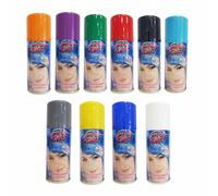 Lacca Colorata Spray 100ml ad Effetto Temporaneo Vari Colori Carnevale Halloween
