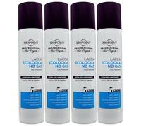 Lacca ECOLOGICA NO GAS Con Pantenolo, Ultra Volumizzante. Per Tutti i Tipi Di Capelli. 5 Azioni: Anti-Umidità, Anti-Crespo, Asciuga Velocemente, Non Appesantisce e a Lunga Durata 300ml (4 Unità)