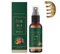 Lacca Per Capelli 5 In 1, Estratti Vegetali, Rugiada Vegetale Per Capelli, Oli Naturali Per Lucentezza E Morbidezza, Spray Nutriente Quotidiano Per Capelli, Capelli Più Folti E Folti (1 pz)