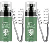 Lacca volumizzante con pettine per dare volume, spray ad alta tenuta, tenuta a lunga durata per un look naturale, per capelli fini/piatti