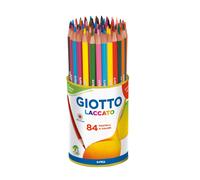 Laccato Barattolo Da 84 Matite A Pastello Colorate 3.3 mm Colori Assortiti