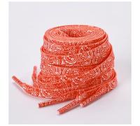 Lacci Anacardio Flower Laces 100/120/140 cm Rosso, Nero e Blu Painted Sport Sport e Tempo Libero Scarpe da Basket Lacci Scarpe(Red,140CM)