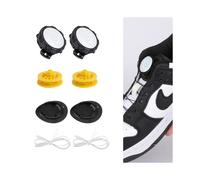 Lacci autobloccanti - Lacci autobloccanti che non necessitano di essere annodati Black