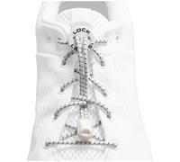 Lacci delle scarpe Lock Laces Original Lunghezza dei lacci: 120 cm / Colore: bianco