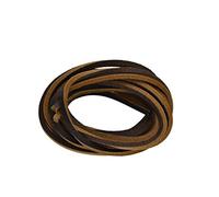 Lacci in cuoio testa di moro giallo per scarpe, stivali, boots 120 cm