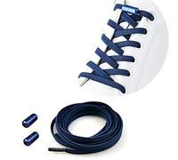 Lacci in Gomma Elastica con Chiusura in Metallo - Elastici Lacci Delle Scarpe Lacci Senza Nodo, No Tie Lacci Scarpe/Senza Bisogno di Legarli, per Scarpe da Ginnastica,Scarpe Casual,Scarpe da Corsa