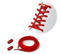 Lacci in Gomma Elastica con Chiusura in Metallo - Elastici Lacci Delle Scarpe Lacci Senza Nodo, No Tie Lacci Scarpe / Senza Bisogno di Legarli, per Scarpe da Ginnastica,Scarpe Casual,Scarpe da Corsa