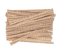 Lacci in metallo 1000pcs 10cm Paper Twists Ties Metal Bread Wire Cello Twists Ties for Candy Bag Bag Iron Sealing Candy Gift Packaging