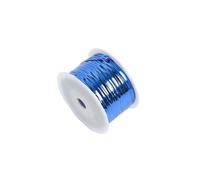 Lacci in metallo 2Roll Soft Metal Colored Iron Wire One Roll Packaging Bag Sealing Cable Tie Packaging Decoration(Antique Brass)