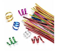 Lacci in metallo 6400Pcs Plastic Wire Reusable Sealing Binding Wire for DIY Lollipop Jewelry Bags(Yellow,6cm)