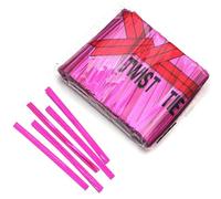Lacci in metallo 7600Pcs Plastic Iron Tie Colorful Multi-Size Wire Sealing Binding for Candy Lollipop Cookies Food Gift Party Packaging(Hot pink,4X80mm)