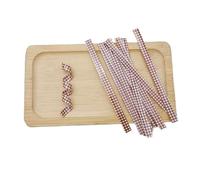 Lacci in metallo 800pcs Color Lattice Wire for Cello Bag Cake Lollipop Gifts Packgae Wedding Party DIY Packaging Tool Supplies 12cm(Brown Lattice)