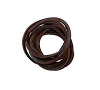 Lacci merletto pelle 1/8" Shoestrings Boot Shoe Laces diverse lunghezze 70-160cm, marrone, 140 centimetri