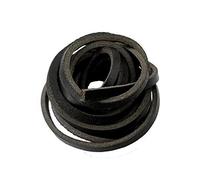 Lacci merletto pelle 1/8" Shoestrings Boot Shoe Laces diverse lunghezze 70-160cm, nero, 80 centimetri