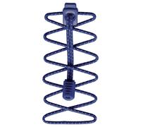 Nathan NS1170 - Lacci elastici per scarpe da corsa, blu (Surf The Web Blue), taglia unica