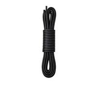 Lacci per scarpe rotondi cerati fini 90 cm nero Nero